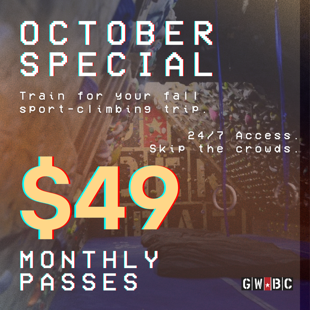 October Monthly Membership Sale